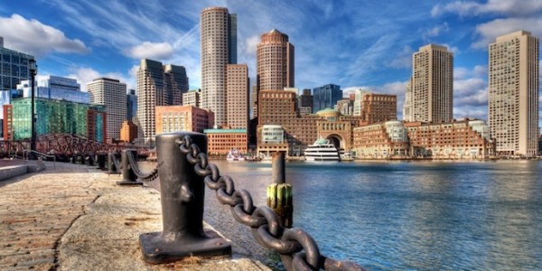 Boston MA skyline