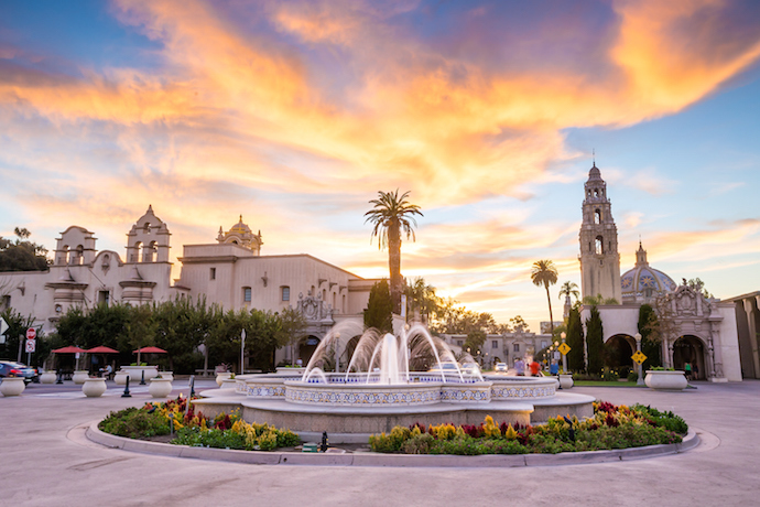  Locals get free museum access at Balboa Park every Tuesday. 