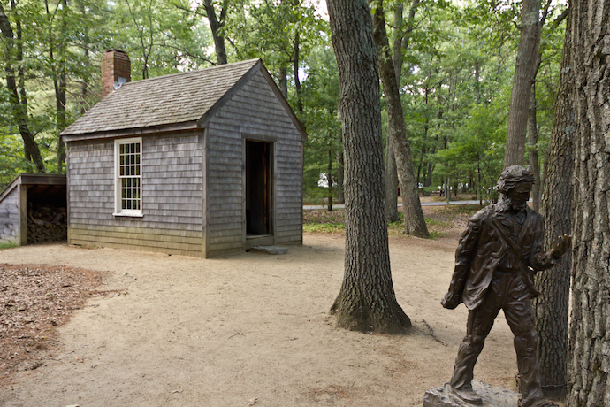  When in Concord, MA you must visit Walden Pond to channel your inner Henry David Thoreau. 