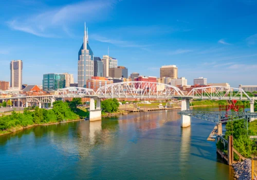 Nashville, TN Downtown Skyline
