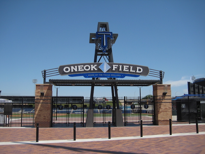 Watch a ball game at ONEOK field, just pronounce the OK part like you would in Oklahoma. Photo by Nmajdan
