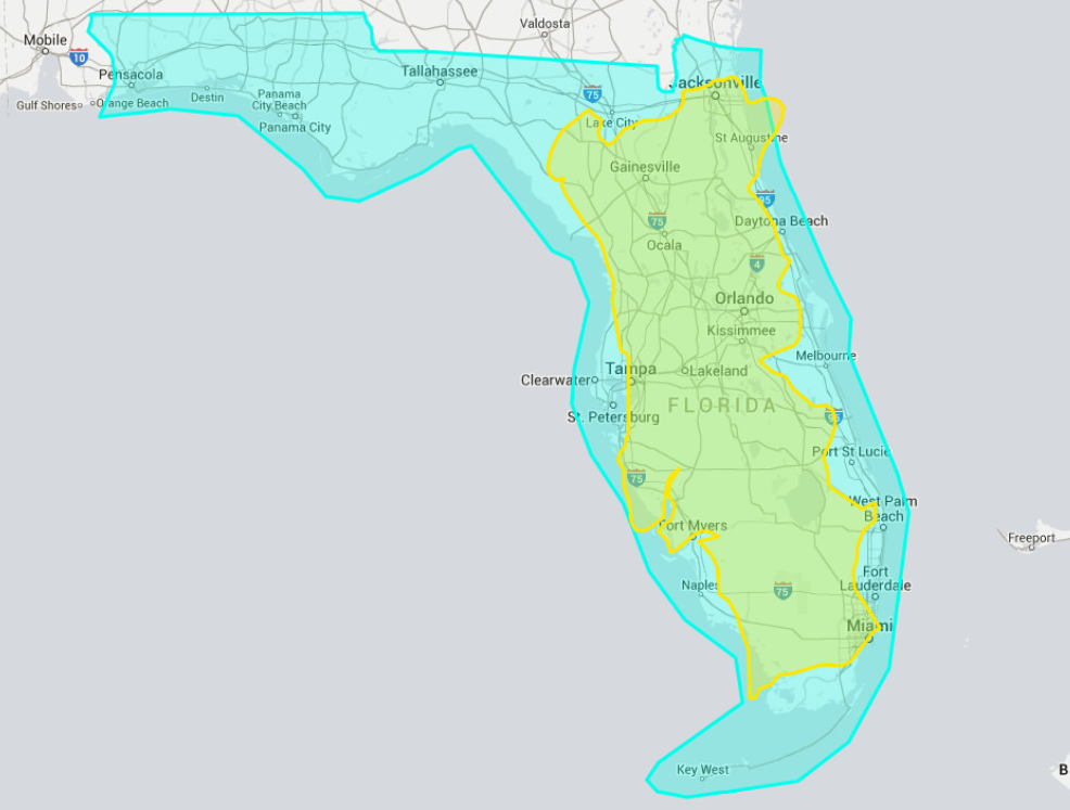 If Florida Were a Storage Unit, What Countries Would Fit Inside ...