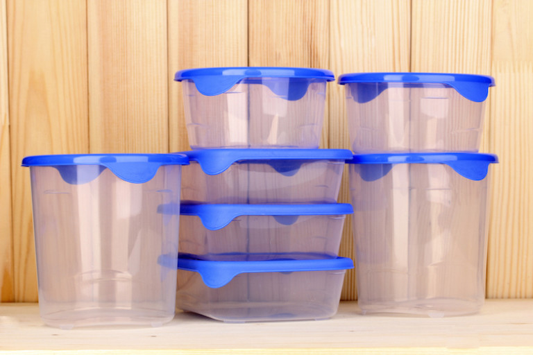How to Organize Plastic Tubs That Have Taken Over Your Kitchen