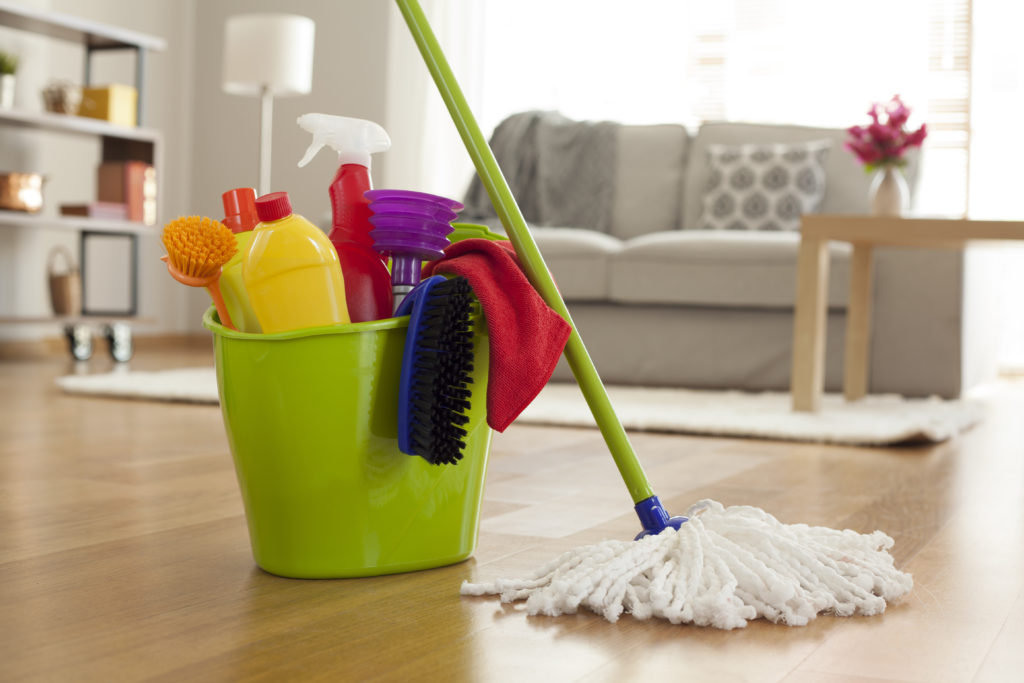 basic cleaning supplies
