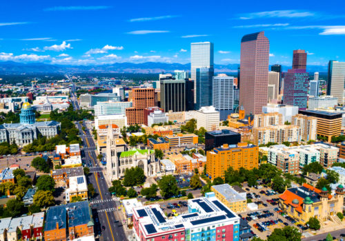 denver, colorado skyline