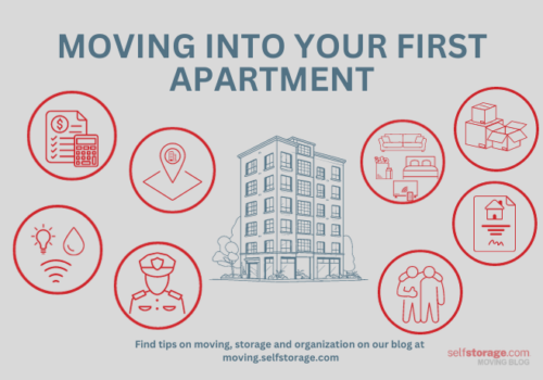 Moving Into Your First Apartment illustration