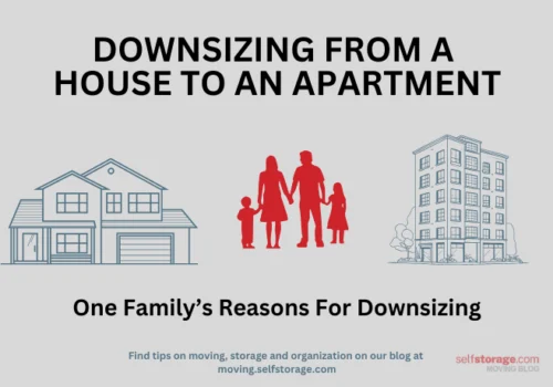 Downsizing from a house to an apartment