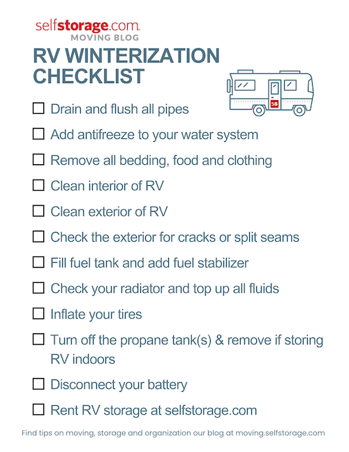 rv winterization checklist image