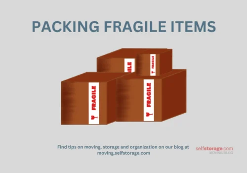 packing fragile items - selfstorage.com blog